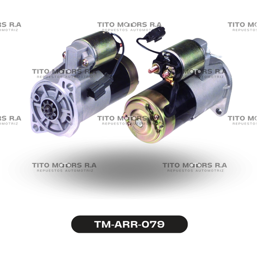 Arranque  Nissan K24 - Nissan Frontier (12 V; 9 D; s/Pico; Achatado) – TM-ARR-079