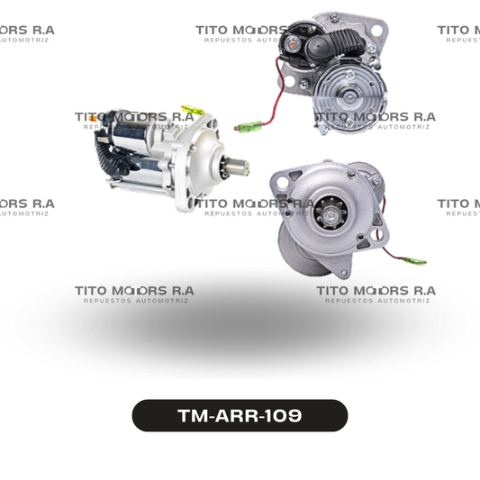 Arranque  Suzuki Alto   (12 V; 8 D; 0.6 KW) – TM-ARR-109