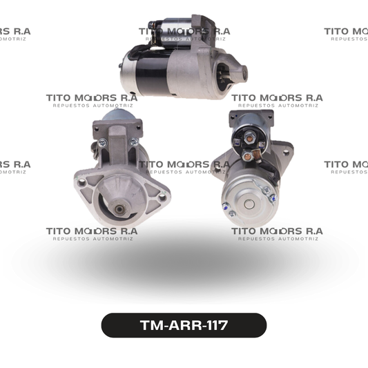 Arranque Suzuki XL7 / Gran Vitara H20 / J20 / H27 (12 V; 8 D; Base Inclinada) – TM-ARR-117