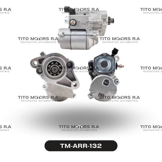 Arranque Toyota 4Runner / Tundra / Tacoma T-100  (12 V; 9 D; 1.4 KW; Sistema DENSO OSGR) – TM-ARR-132