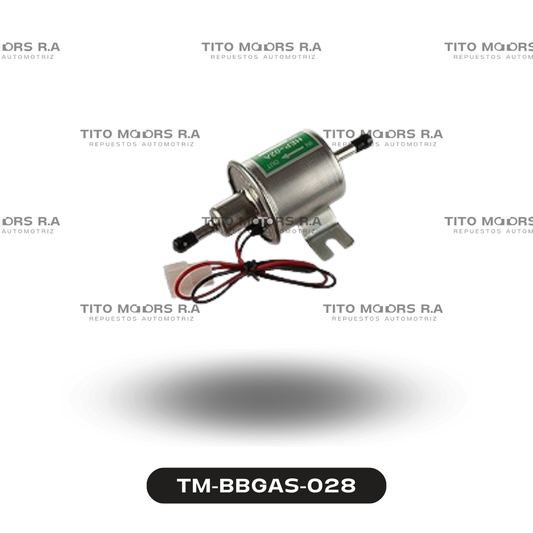 Bomba de Gasolina Redonda Externa Electrica (Universal; 12 V)  – TM-BBGAS-028