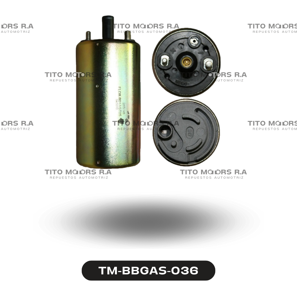 Bomba de Gasolina Inyección Sumergible Nissan  (Grueso; c/Perno; 12 V)  – TM-BBGAS-036