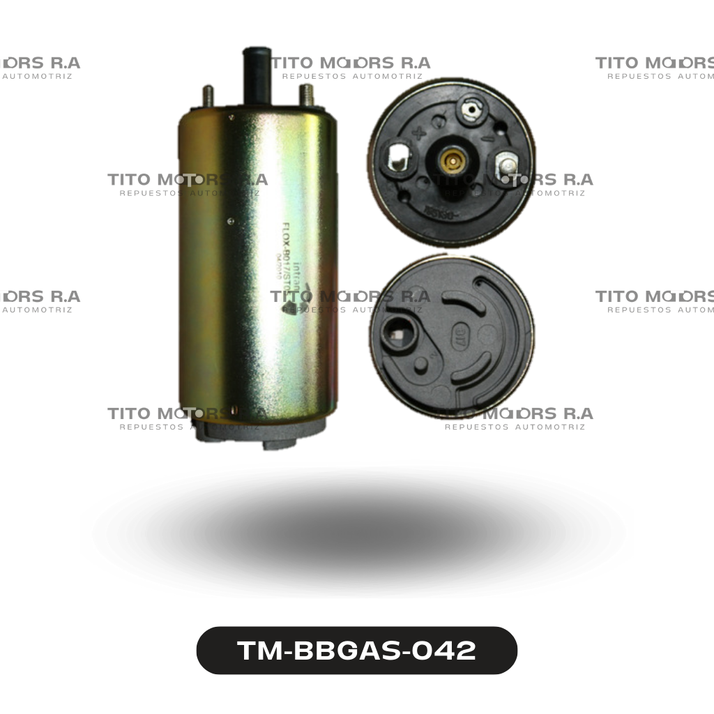 Bomba de Gasolina  Electrica Universal  (Interna; Grueso; 12V)  – TM-BBGAS-042